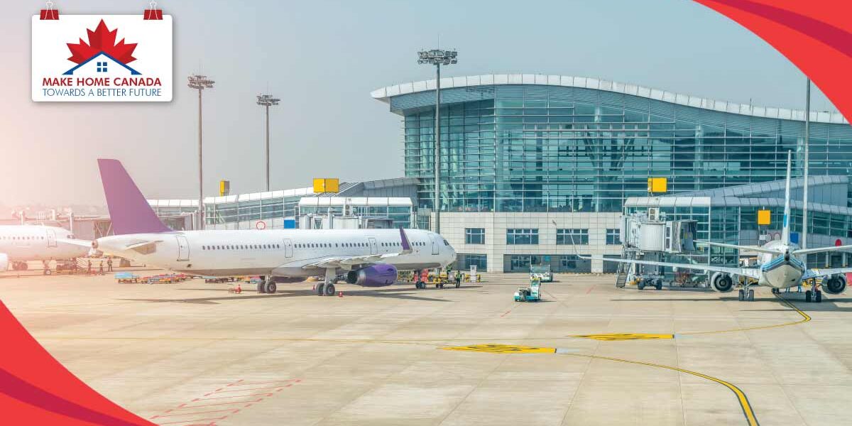 Canadian air travelers undergo compulsory Covid testing
