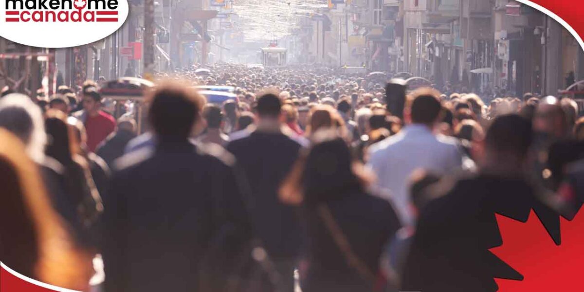 Canada’s population is expected to grow up to 57 million by 2068