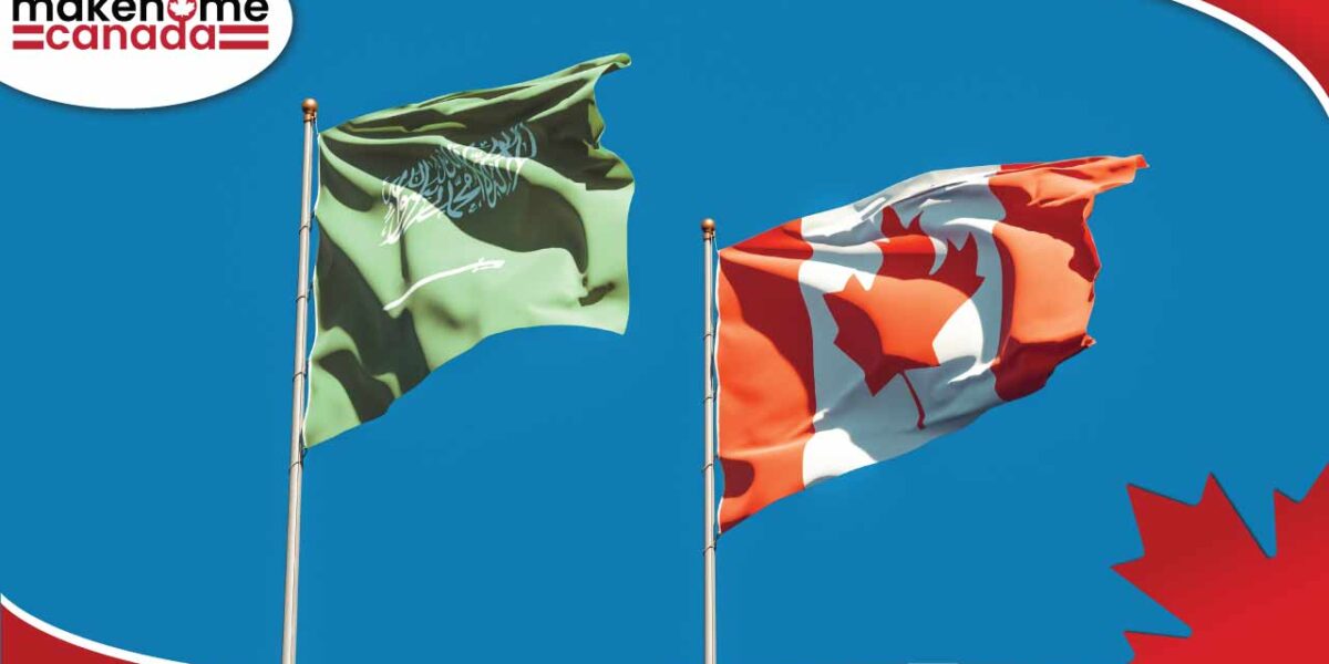 Canadian immigration from Saudi Arabia