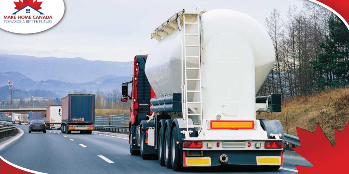How to obtain a Canadian work permit as a truck Driver