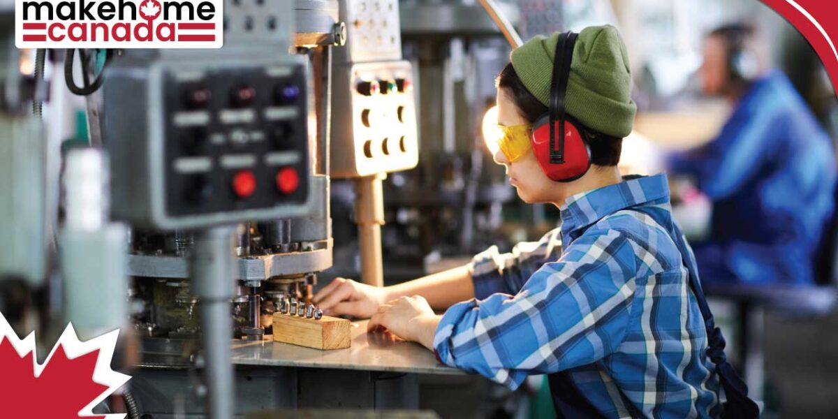 Canadian immigration as a machine operator or machinist